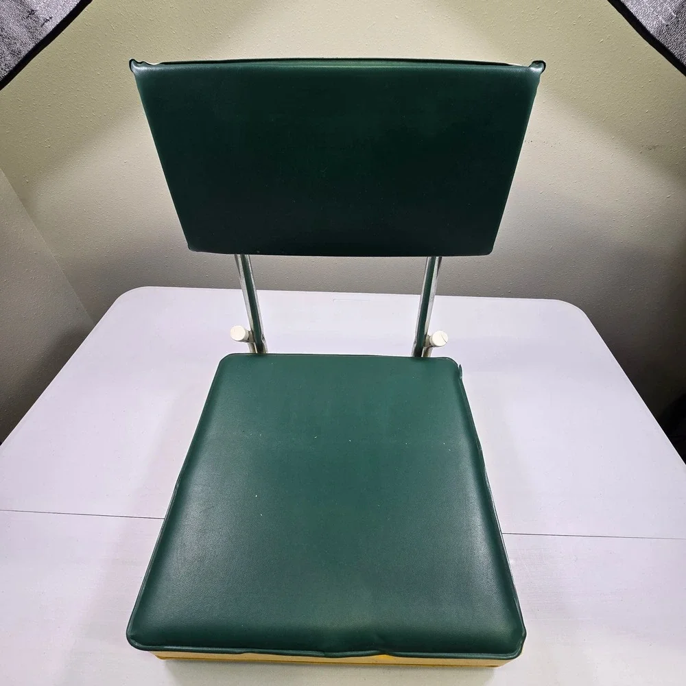 Vintage Green Bay Packers Seat Cushion Chair NFL Football 1993‎ KR Industries